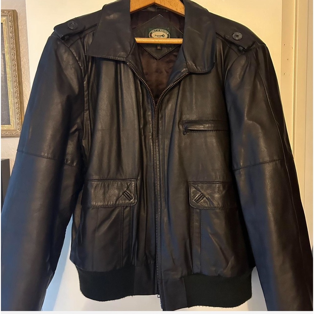 Leather jacket